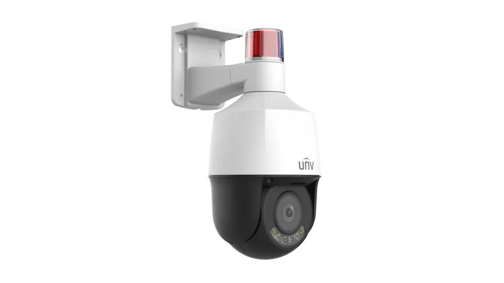 IP Camera - 4MP, Dome, PTZ, 5x, SD, Mic, IR40, Tri-Guard, Wise-ISP, Uniview IPC6324LWH-AX5C-VG2