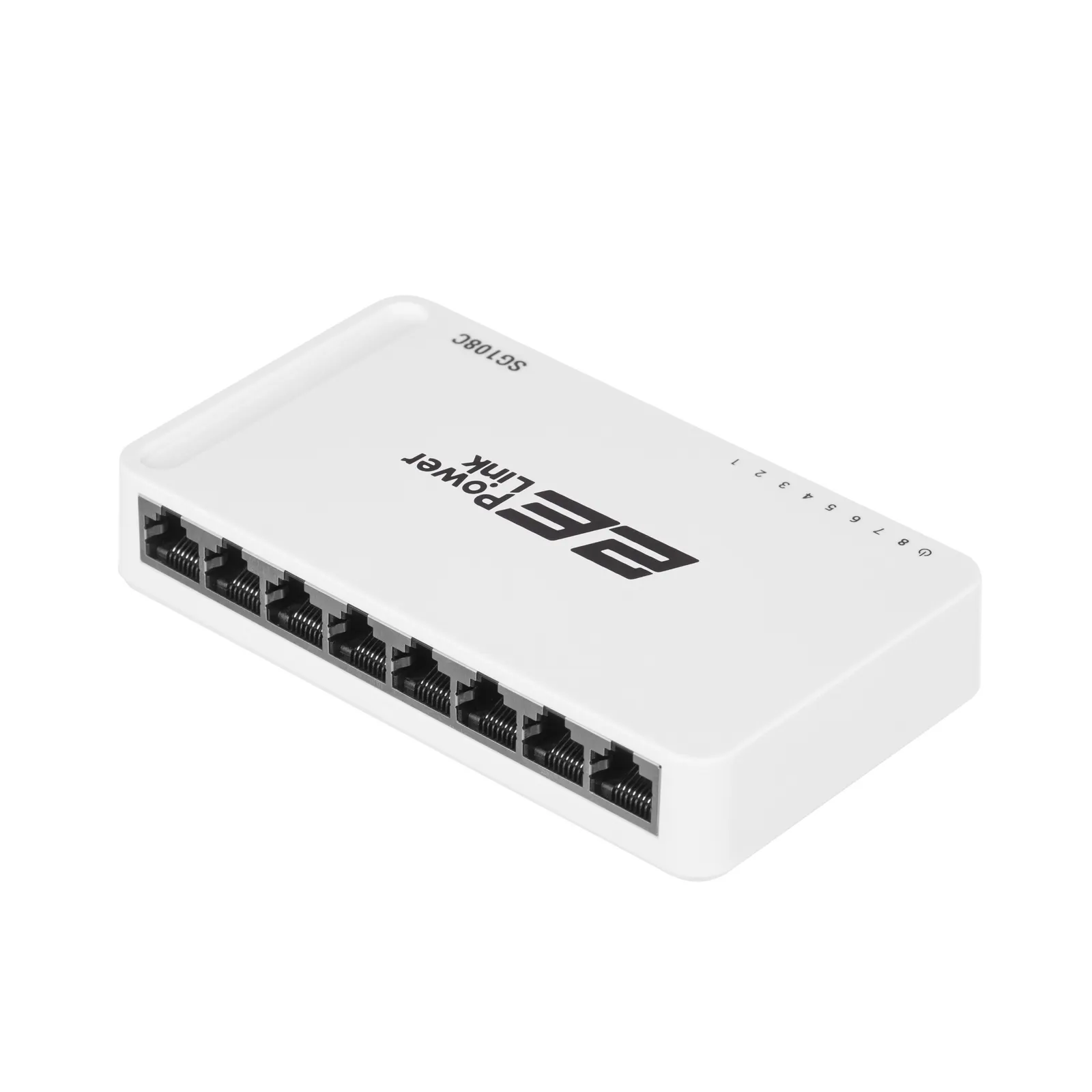 2E PowerLink Switch SG108C 8xGE, Unmanaged