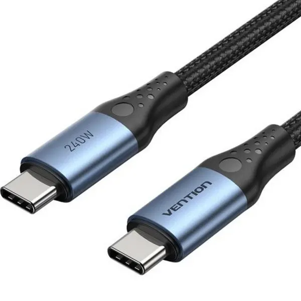 Type-C კაბელი VENTION USB Type-C Male to Male Cable 2M