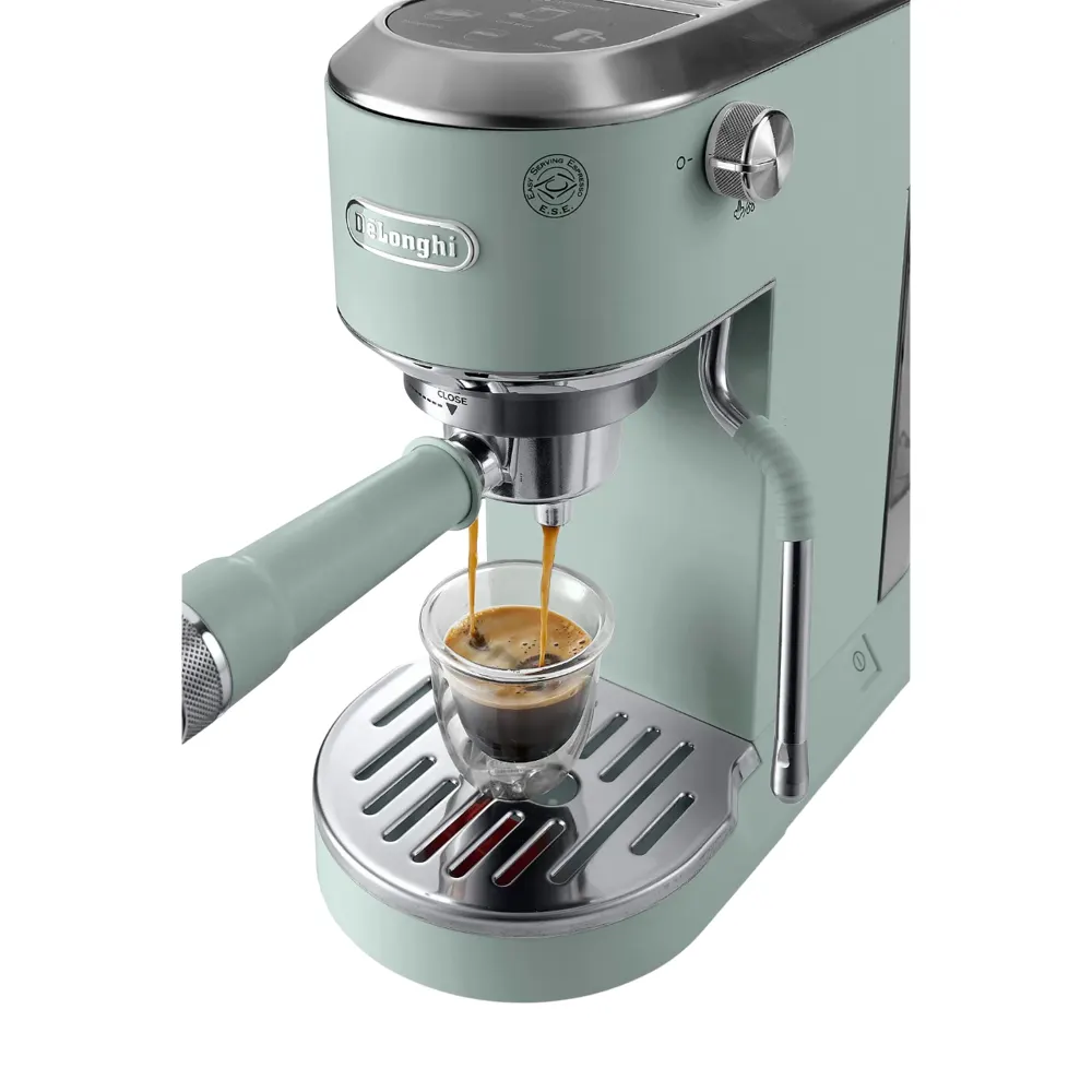 DeLonghi ‎EC890.GR Dedica Duo, 1450W, 1.1L, Coffee Machine, Green