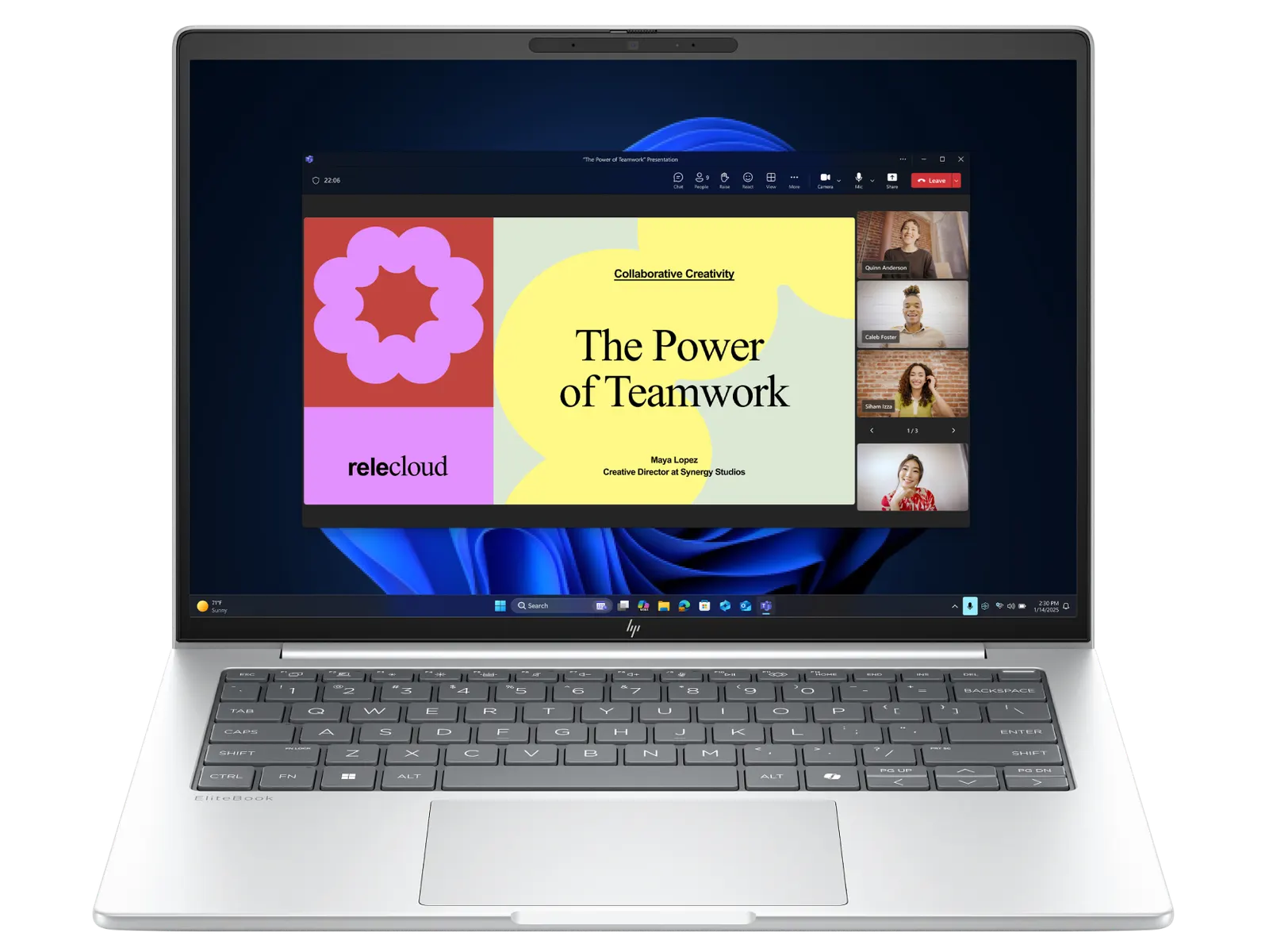 HP EliteBook 8 G1i 14, 14", U7-255U, 24GB, 512GB, Silver