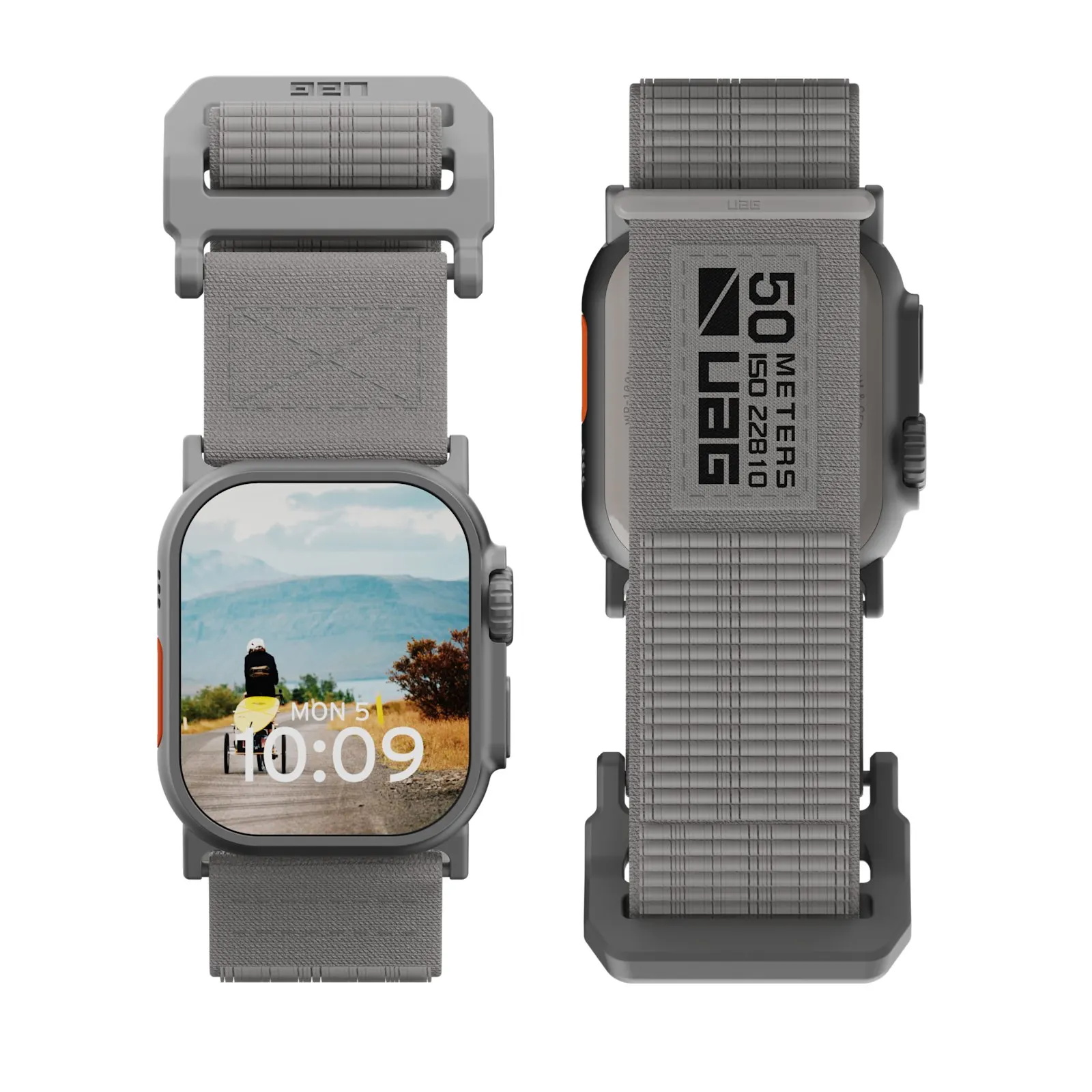 UAG Watch 45 Active Strap 2022-Graphite nylon