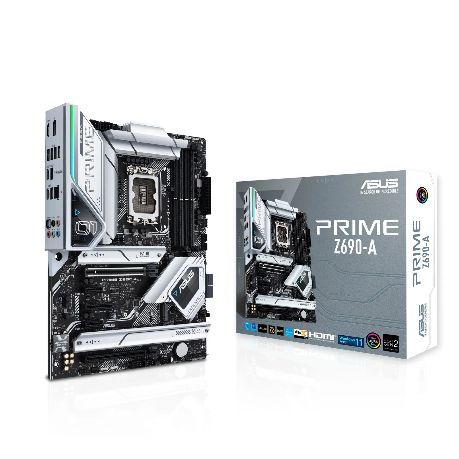 ASUS Motherboard PRIME Z690-A s1700 Z690 4xDDR5 M.2 HDMI DP ATX
