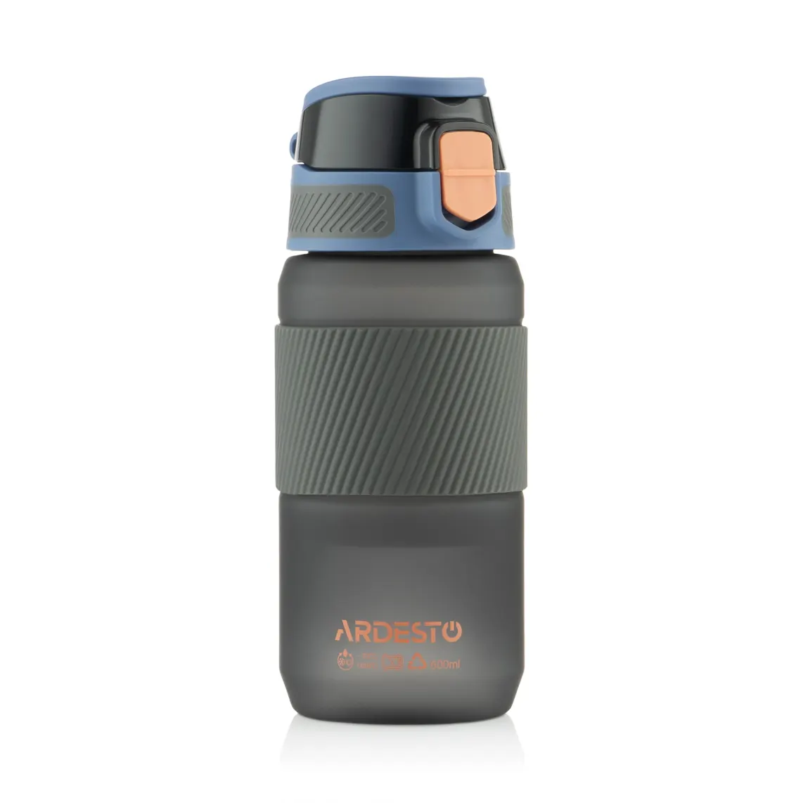 Ardesto Bottle Spring 600ml, plastic, black