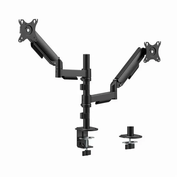 მონიტორის საკიდი Gembird Adjustable 2-Display Mounting Arm 17”-32”