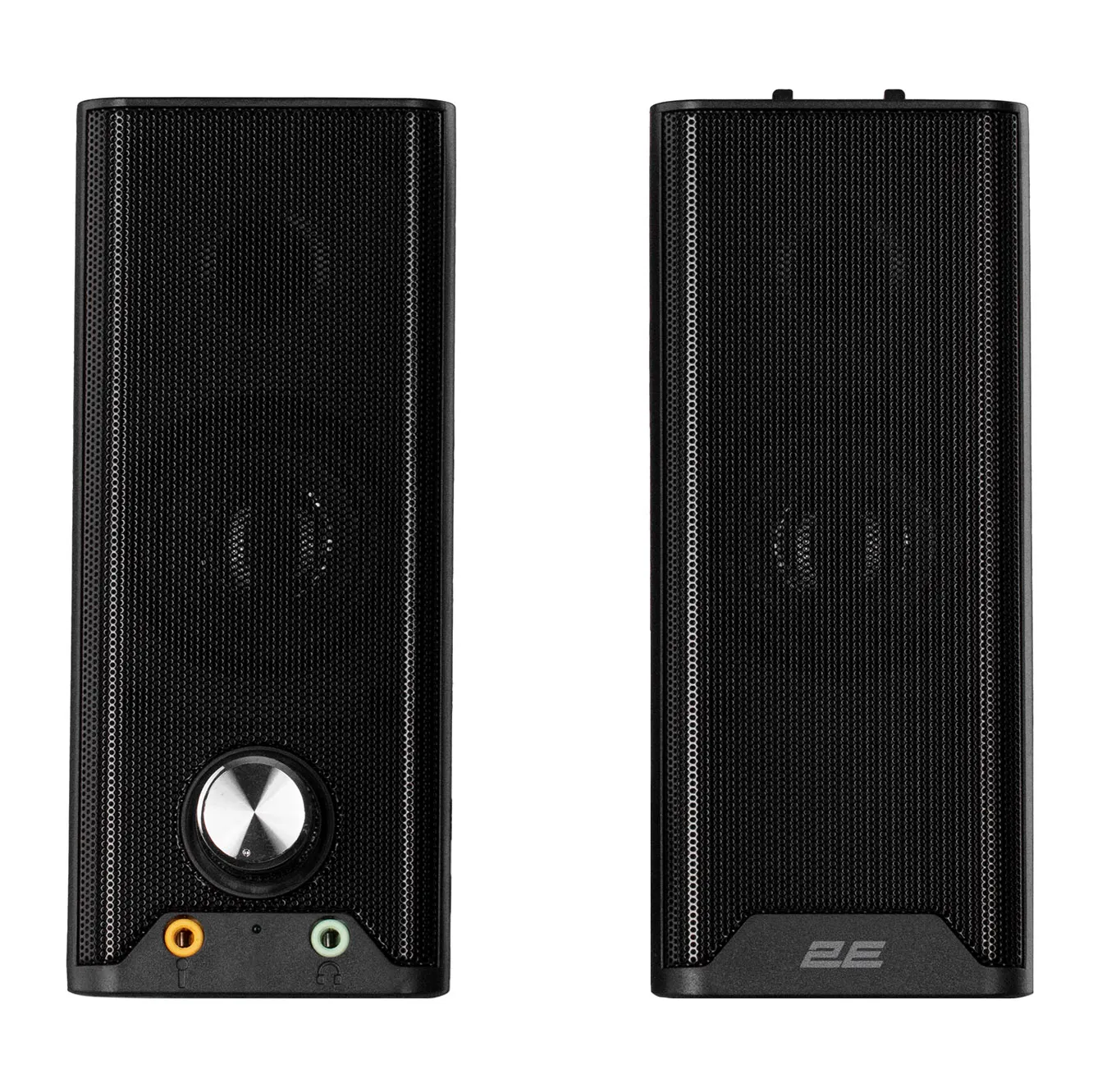 დინამიკი 2E Personal Computer Speaker PCS203, 2.0, USB, Metal Black