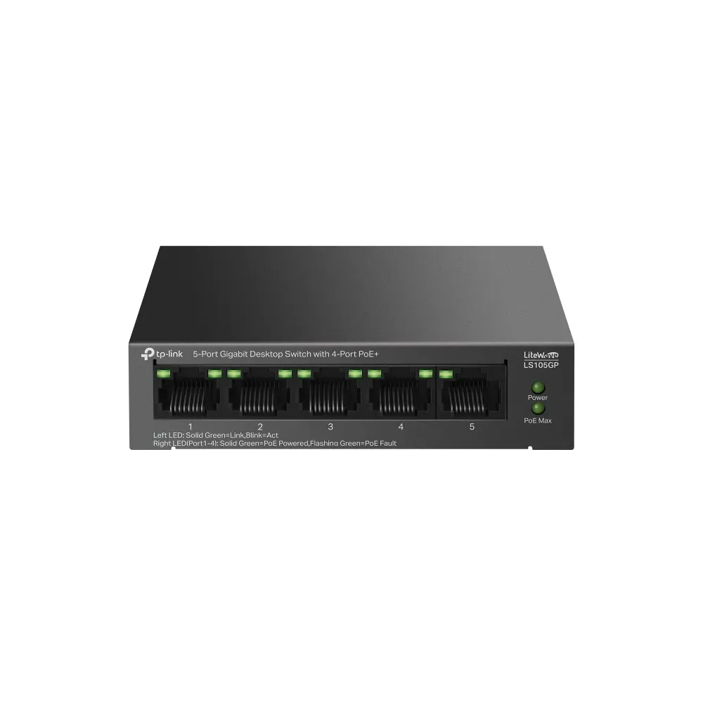 TP-link LS105GP Switch Unmanaged PoE+