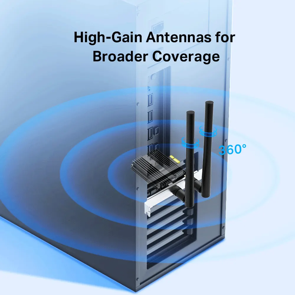 ქსელის ბარათი TP-Link Archer TX50E Wi-Fi Bt PCIe