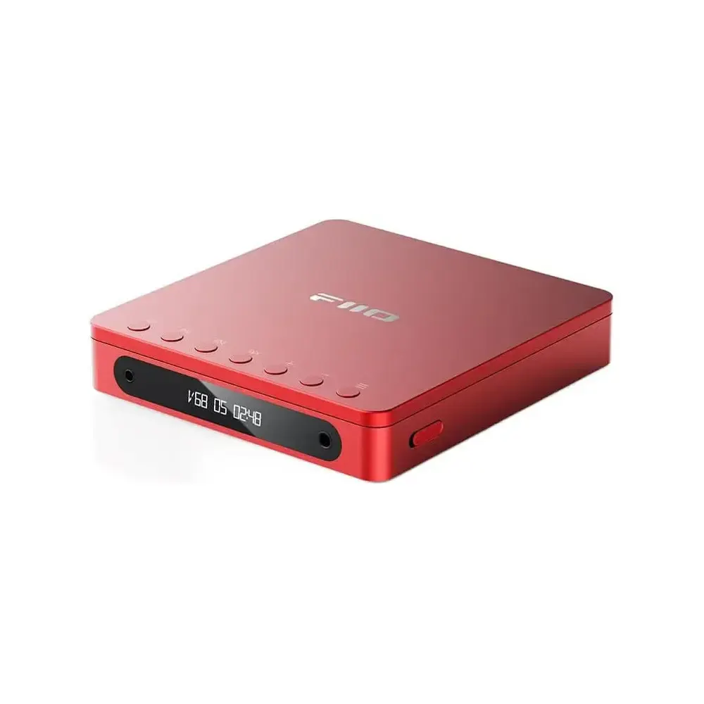 CD ფლეერი FiiO DM13 DAC Portable Bluetooth CD Player Hi-Res Red