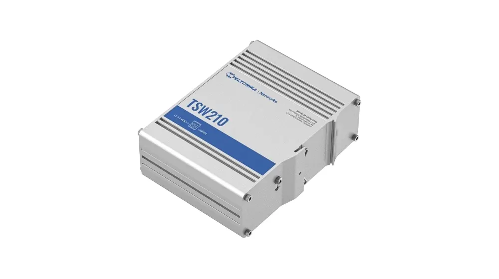 Switch 8 10/100/1000, 2 SFP ports, Teltonika TSW210