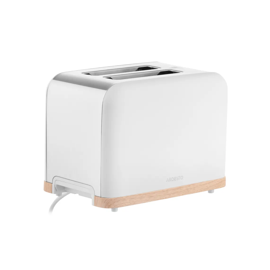 ტოსტერი Ardesto toaster T-F420WWD, 800W, metal, 2 slots, white