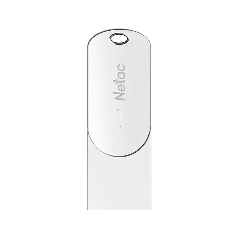 NETAC, U785C, 64GB, USB3.2 + Type-c, Pearl nickel