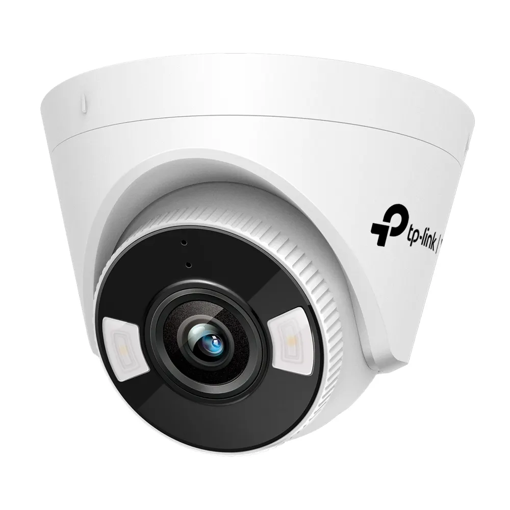 IP კამერა TP-Link VIGI C440 Full-Color Turret Network Camera - Indoor, 4MP, 2560 × 1440, 2.8mm Lens, 122° Diagonal Viewing Angle, Full-Color Night Vision, IR Cut Filter, RJ-45, PoE/12V DC, MicroSD card slot (up to 256GB), Two-Way Audio