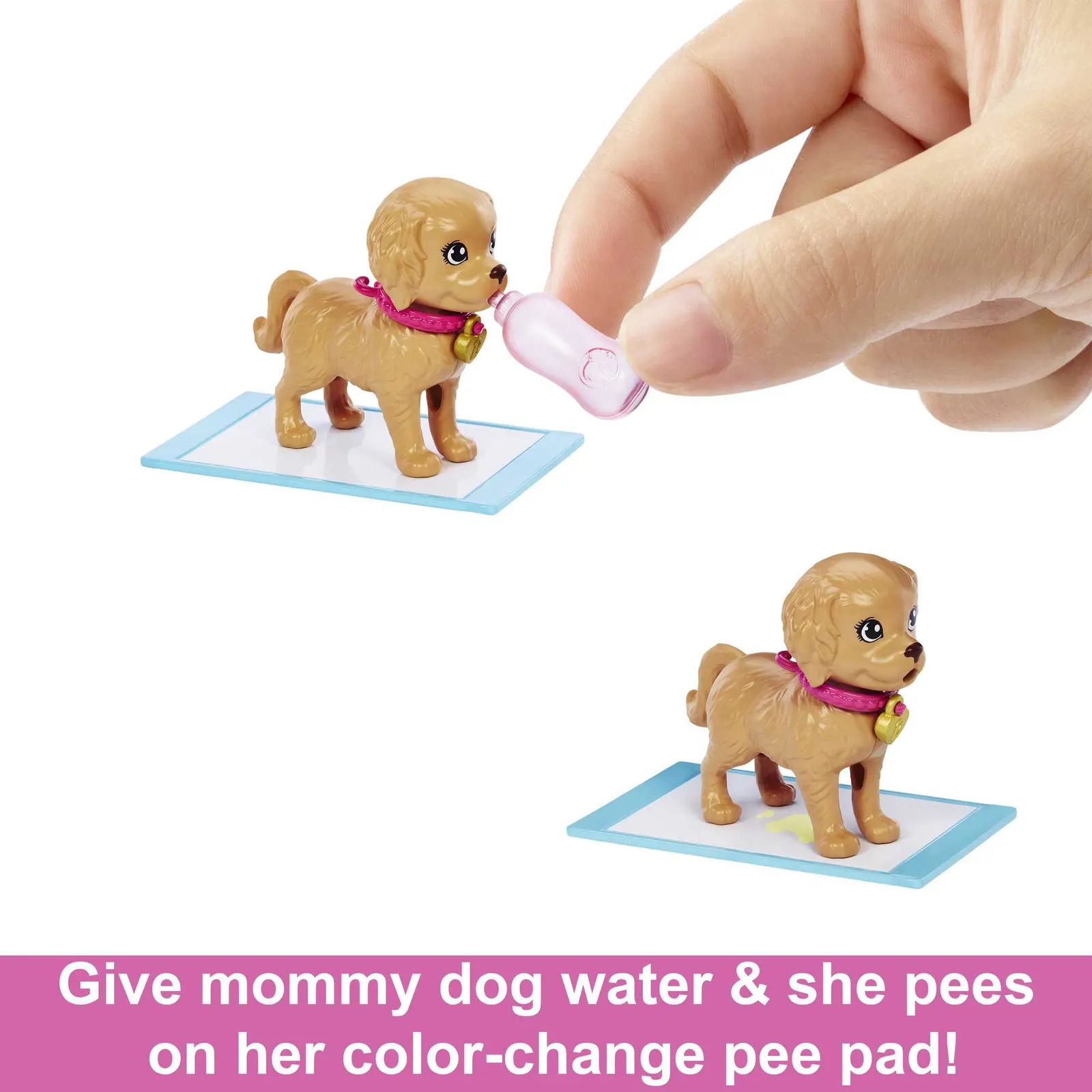 თოჯინა MATTEL Barbie Adopt-a-Pup Playset - Latina