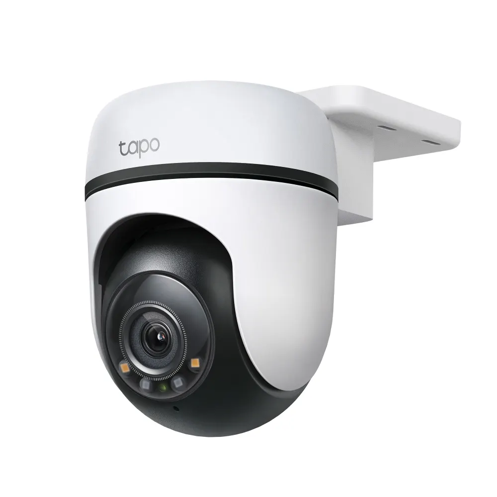 TP-Link Tapo C510W Pan/Tilt Wi-Fi Camera - 2304 × 1296 (2K), Wi-Fi, 360°/130° Viewing Range, IP65 Waterproof, MicroSD Card Slot (Up to 512 GB)