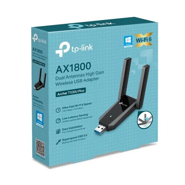 Wi-Fi ადაპტერი TP-Link Archer TX30U Plus