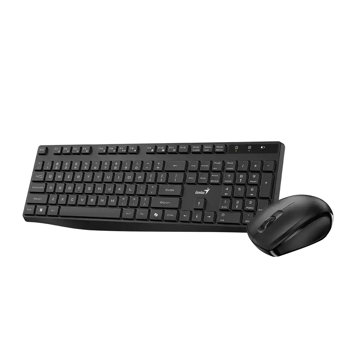 კლავიატურა Genius, KM-8206S, AI Copilot Key, Keyboard + Mouse, Black