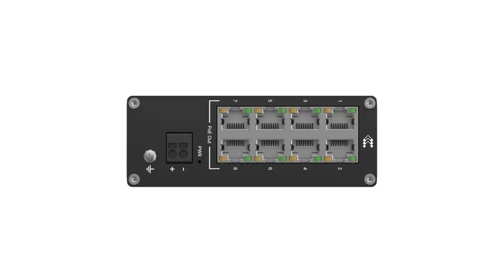 PoE+ Switch 8 10/100 ports, Teltonika TSW040