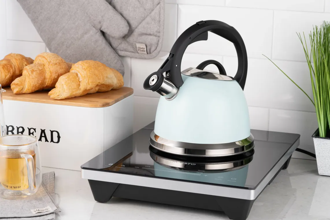 ჩაიდანი Ardesto Kettle Gemini, 2l, stainless steel, blue