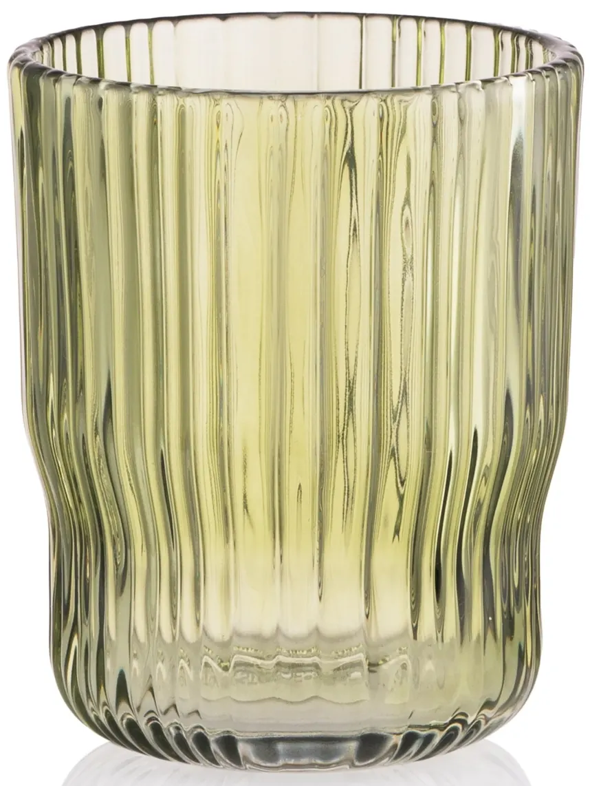 Low glasses set ARDESTO, 300ml, 2pcs, glass, green