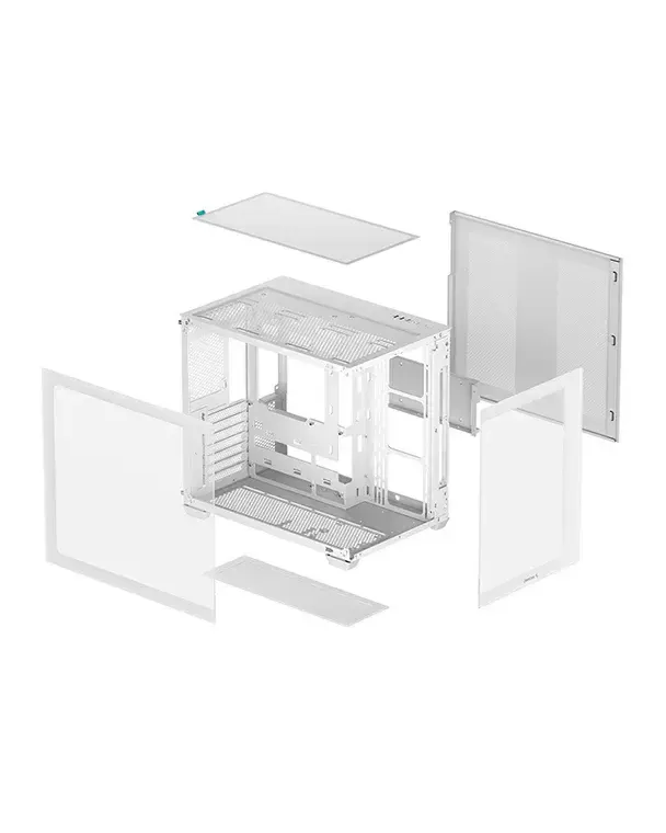 ქეისი Deepcool, CG530 WH, Case White