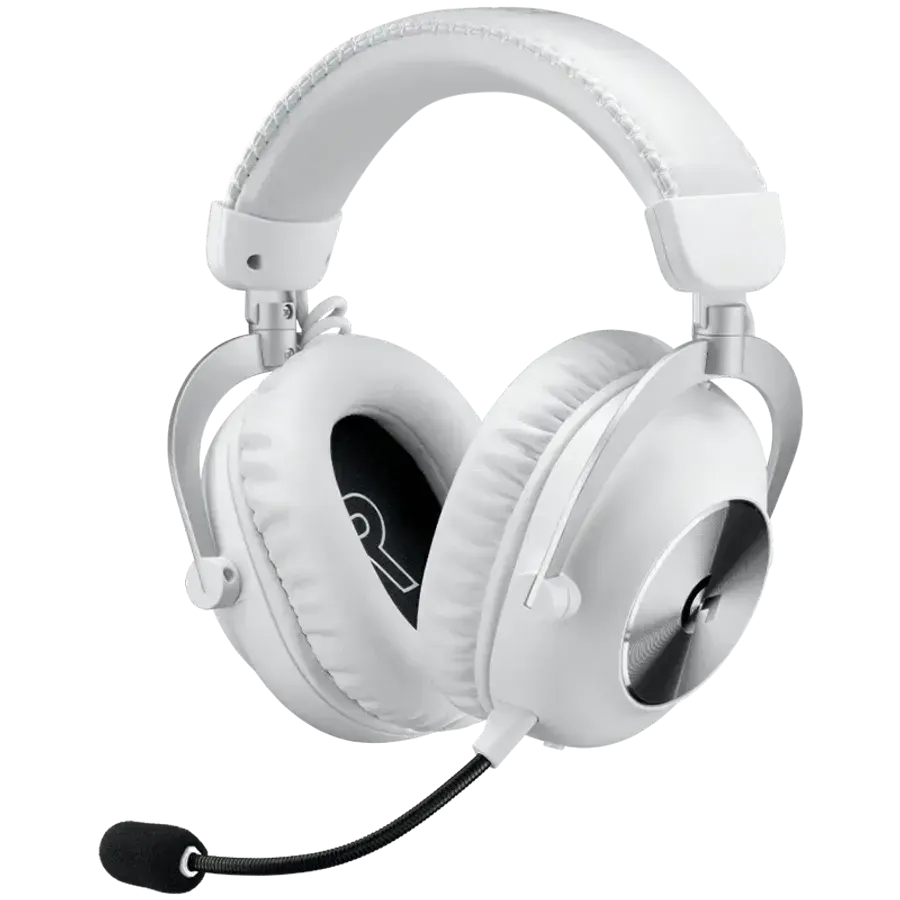 ყურსასმენი G PRO X2 LIGHTSPEED, Logitech, Wireless Gaming Headset - Blue Mic - WHITE.