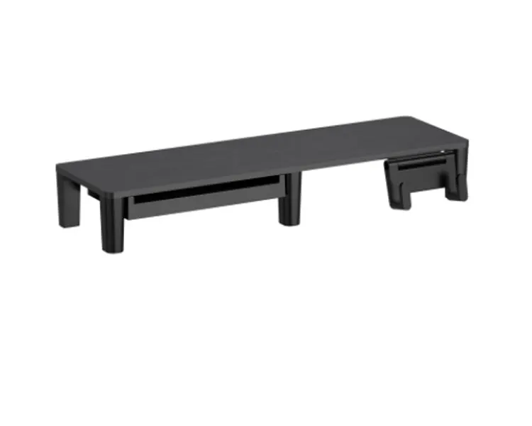 მონიტორის სადგამი Vertex VX-MR-01B Affordable Large Heavy-duty Monitor Riser with Drawer & Holder