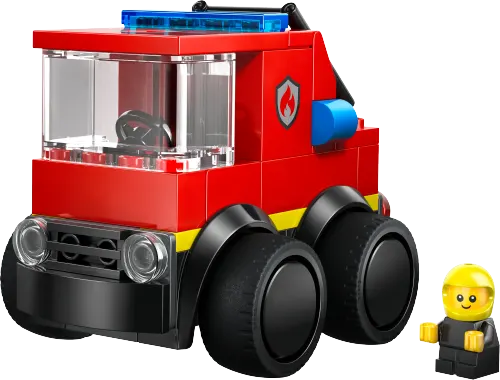 კონსტრუქტორი LEGO City Rides – Fire Truck 60482