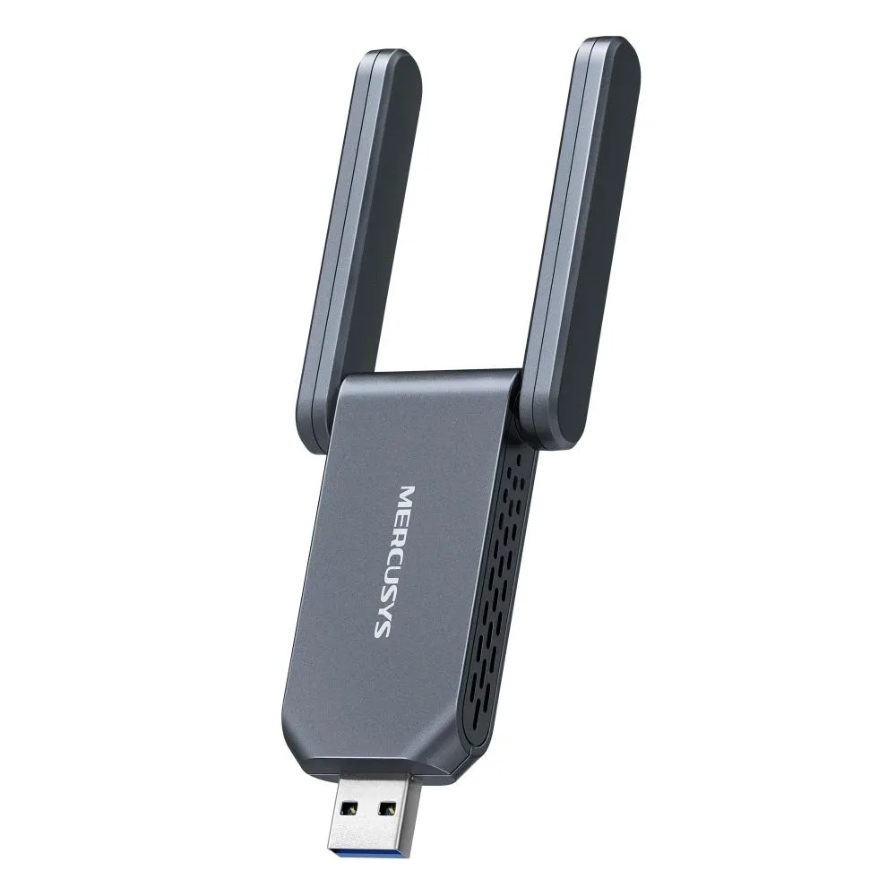 Wi-Fi ადაპტერი MERCUSYS, MA37BEH, BE6500 Wi-Fi 7 High Gain Wireless USB Adapter