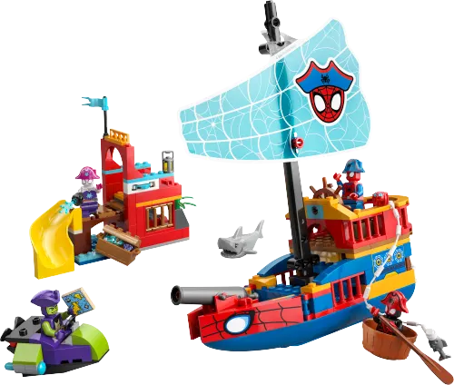 კონსტრუქტორი LEGO Spidey Team Spidey Pirate Ship 11208