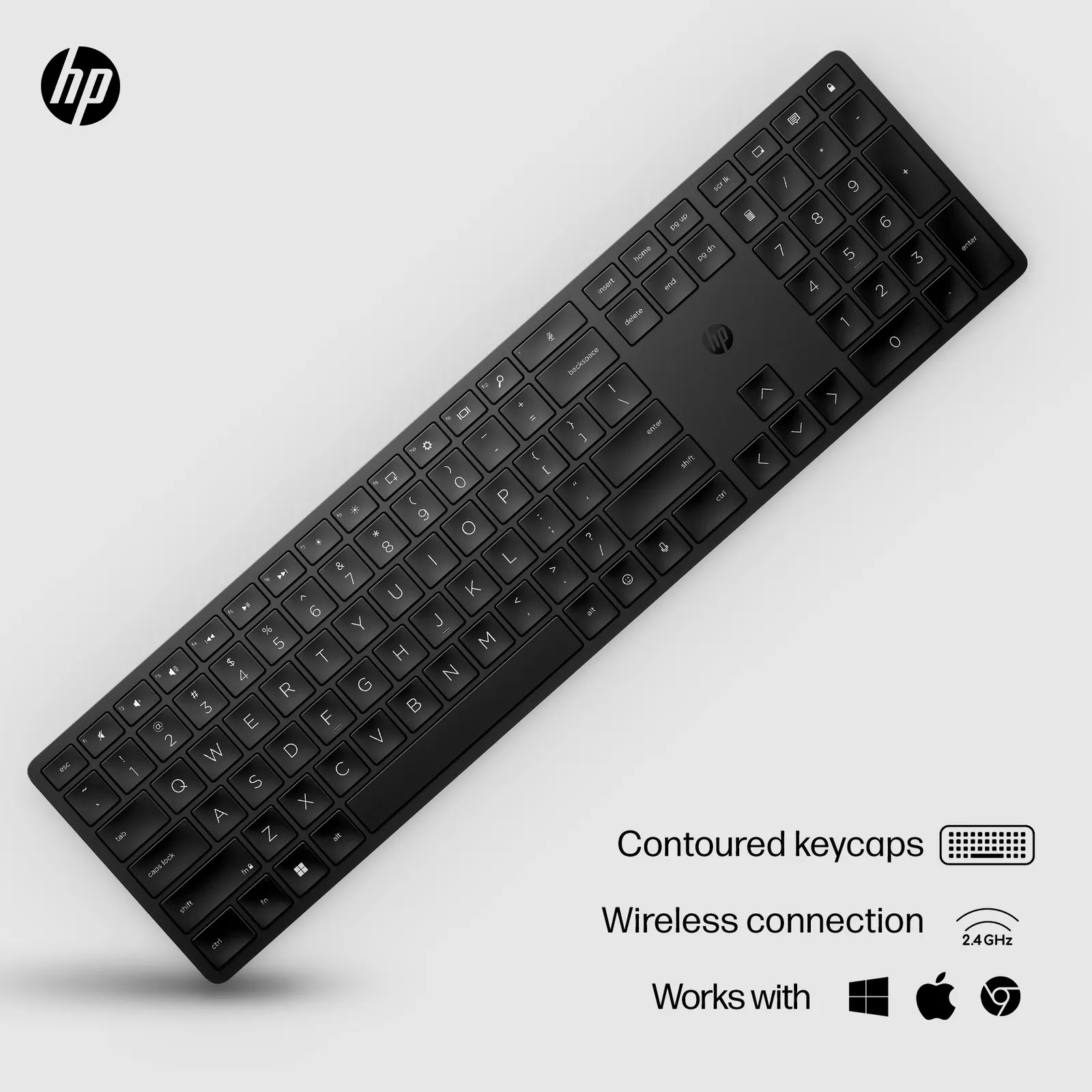 კლავიატურა HP 450 Wireless Black