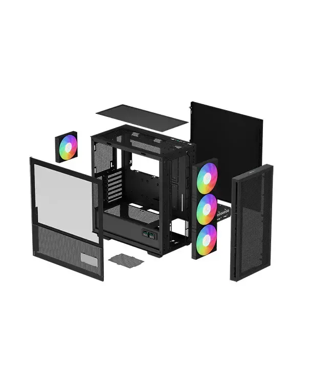 ქეისი Deepcool, CH560 DIGITAL, Case Black