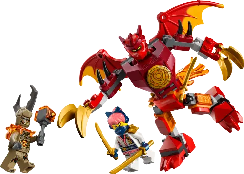კონსტრუქტორი LEGO Kai's Dragon Mech Battle Pack 71851