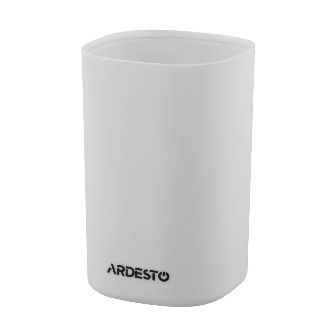 ARDESTO Bathroom set Vigor 380ml, 3 items, polypropylene, grey