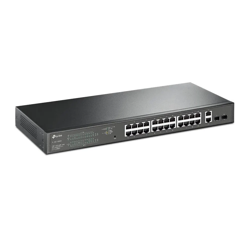 TP-Link, JetStream TL-SG1428PE, 28-Port Gigabit Easy Smart Switch with 24-Port PoE+