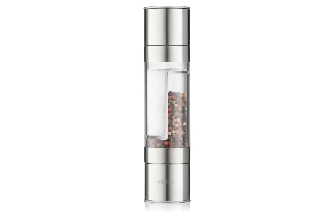 სამარილე Ardesto Salt and Pepper Mill 2 in 1 Gemini, acryl, stainless steel