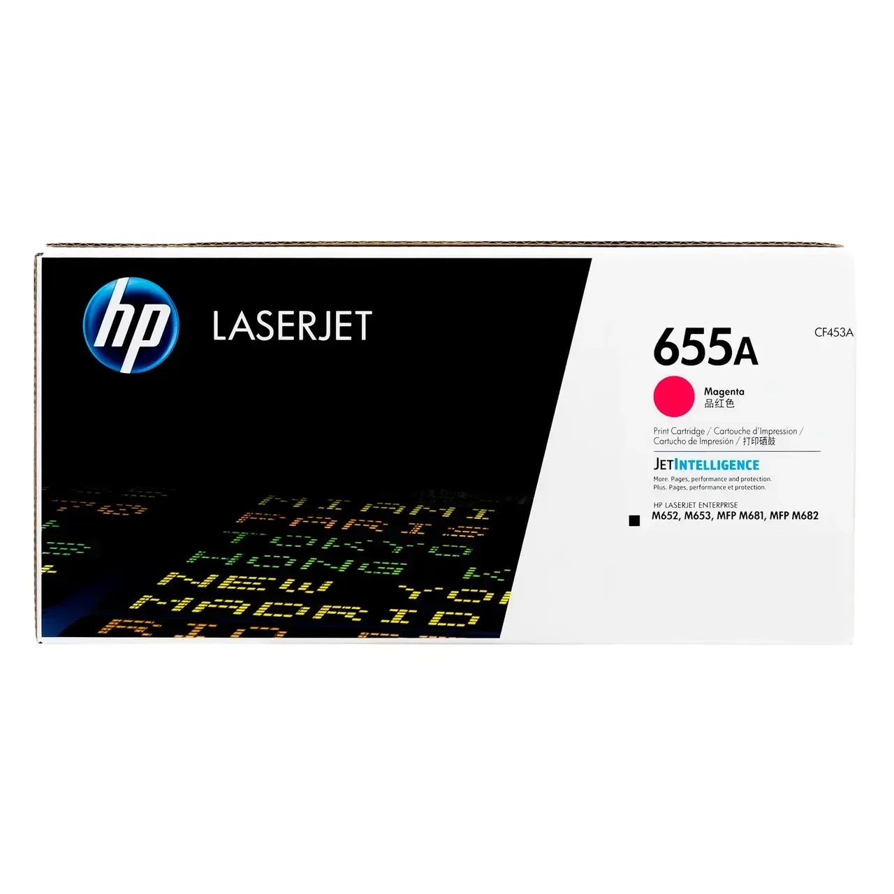 655A HP Toner Cartridge, Magenta CF453A