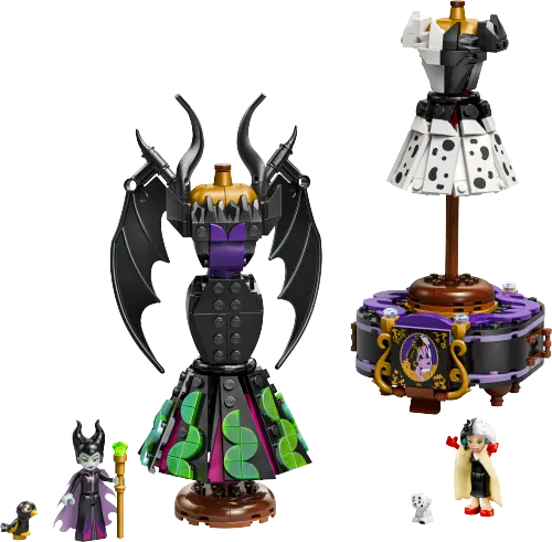 კონსტრუქტორი LEGO Disney Classic Maleficent's and Cruella De Vil's Dresses 43262