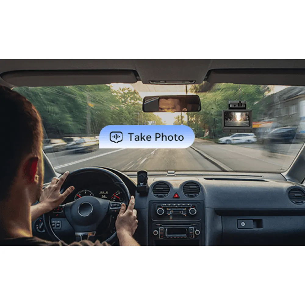მანქანის ვიდეო რეგისტრატორი DDPAI Z50 Pro 4K Dash Cam 143° WIFI, GPS, Bluetooth, Car Video Recorder, Black