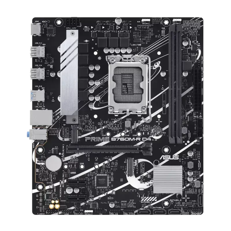 ASUS, PRIME B760M-R D4