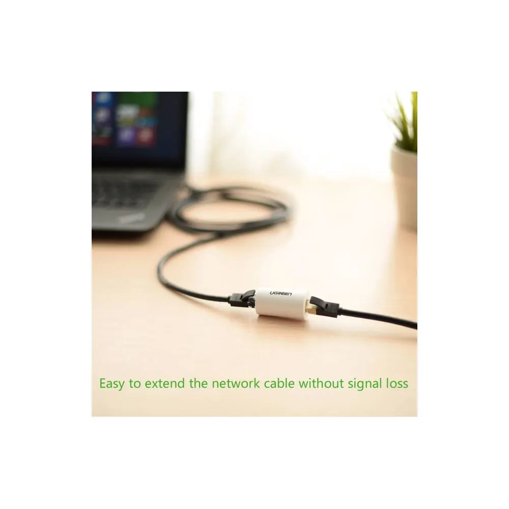 LAN გადასაბმელი UGREEN NW116 (20391), Anti Thunder Rj45 Ethernet Connector, White