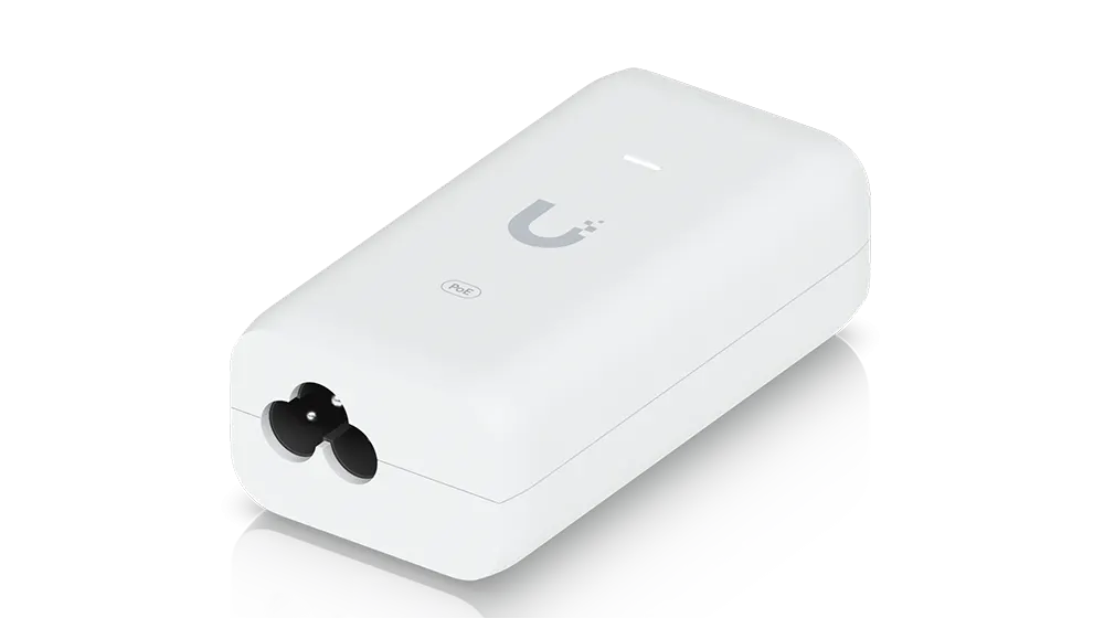 PoE ადაპტერი, U-POE, af, 15W, GbE, Ubiquiti U-POE-af-EU