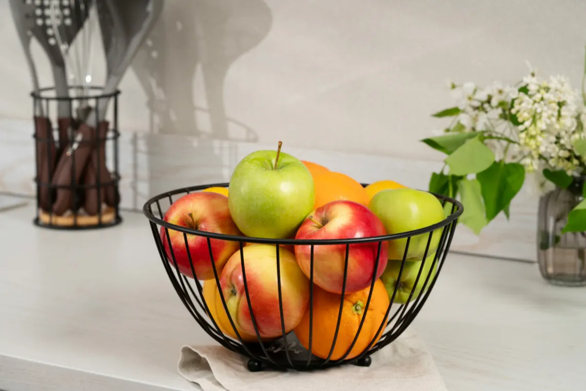 კალათა Ardesto Basket Midori 28x28x13cm, metal, black