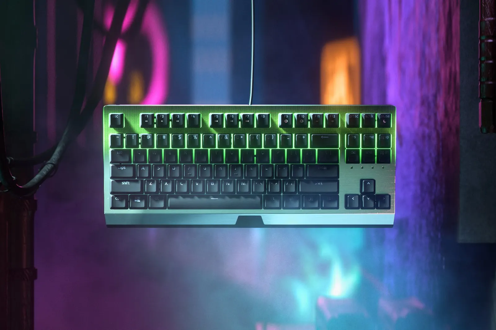 კლავიატურა Razer Keyboard BlackWidow V3 TKL RGB 94key Green Switch USB EN Black