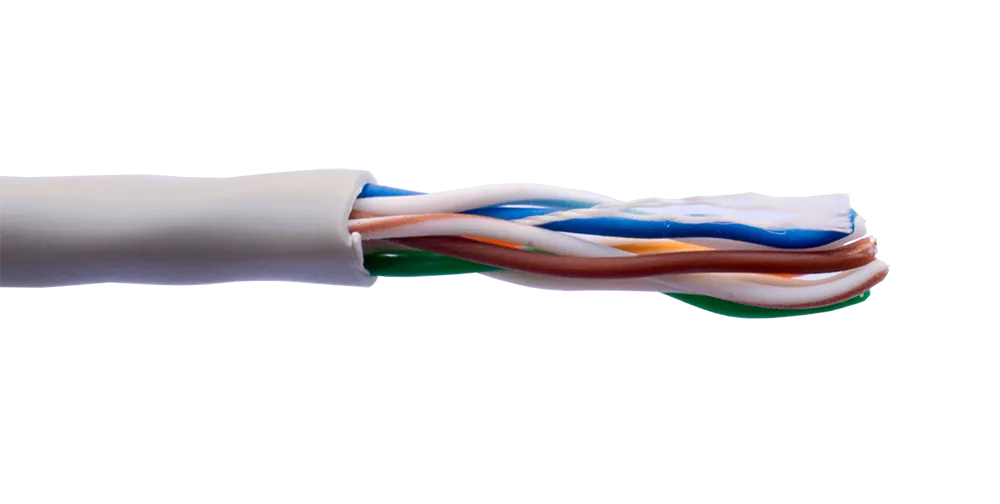 ქსელის კაბელი - Cat5e UTP 20% სპილენძი, შიდა გამოყენების, 305 მეტრი, NEX-5E-UTP-CCA-PVC-305M