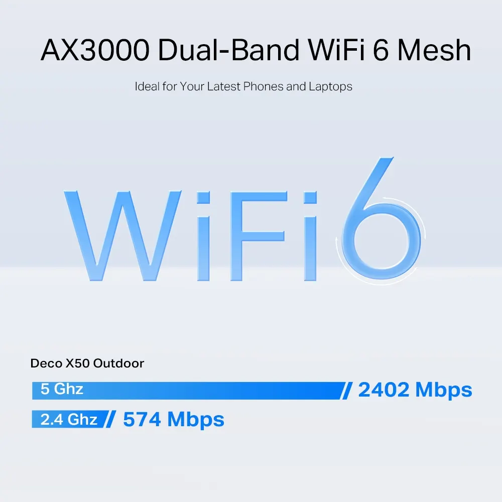 TP-LINK Deco X50-Outdoor WiFi 6