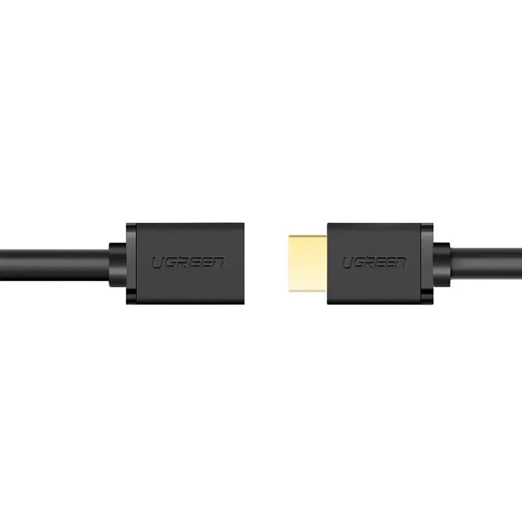 HDMI კაბელი HD107, UGREEN, Cable, HDMI Male to Female Cable, 3m, Black.