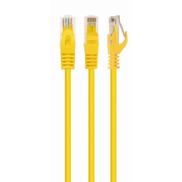პაჩკორდი Gembird CAT6 UTP Patch Cord Yellow 0.25M