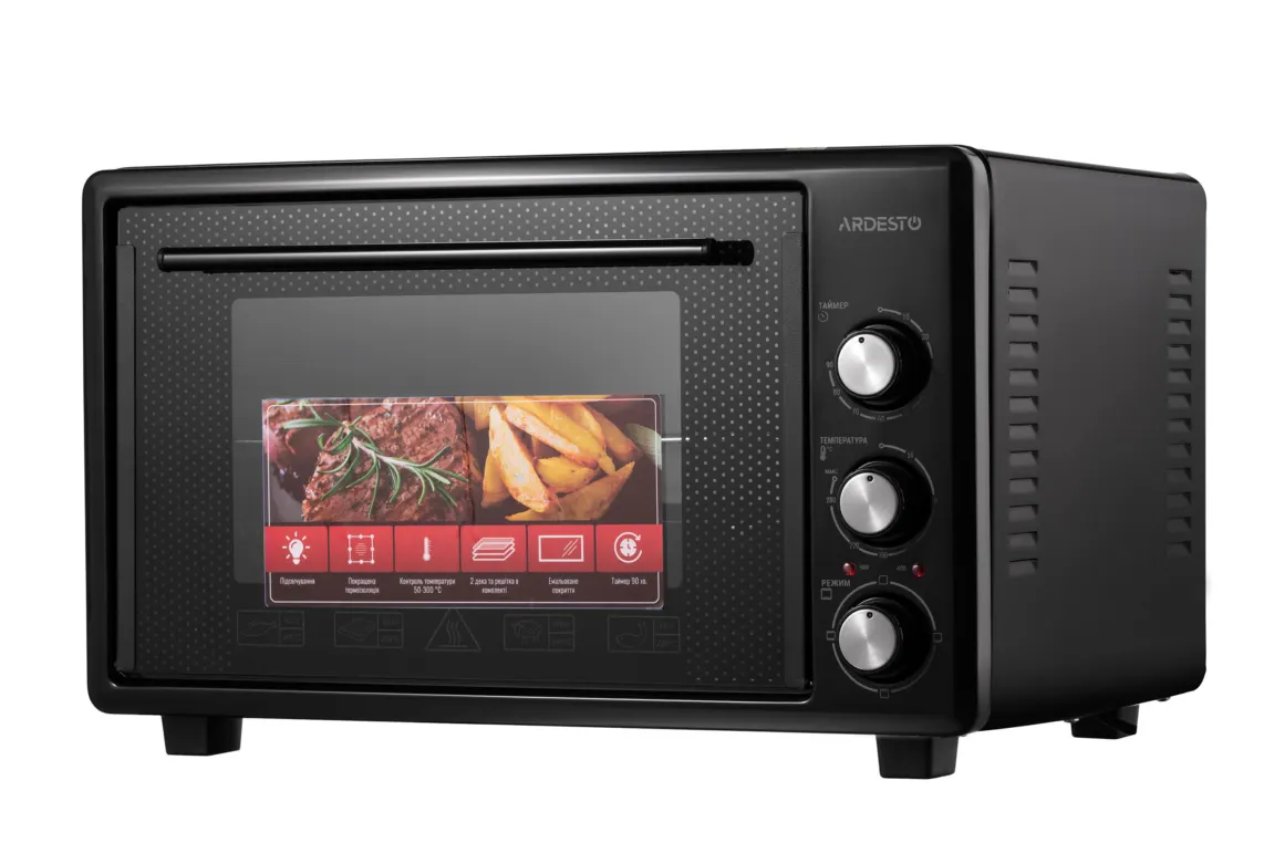 ელექტრო ღუმელი Ardesto Mini Electrical Oven MEO-S40GB black