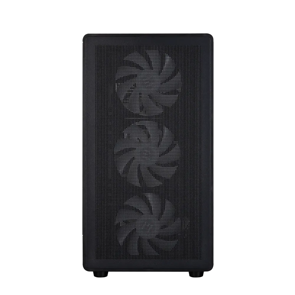 ქეისი Zalman PC case M5 without PSU, 1xUSB3.0, 1xUSB2.0, 1x Type C, 4x120mm ARGB, VGA 410mm, LCS ready, TG Side Panel, mATX, black